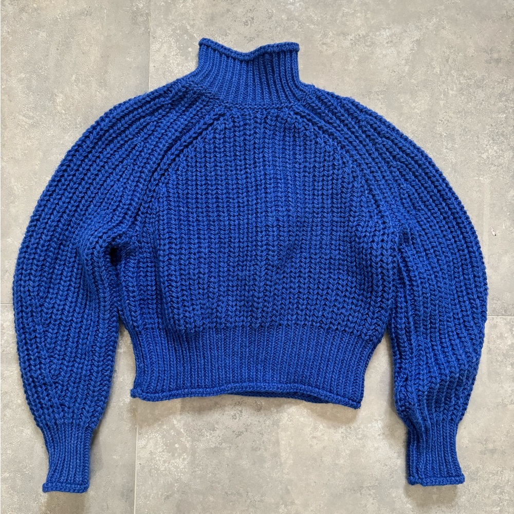 H&M Royal Blue Turtleneck XS